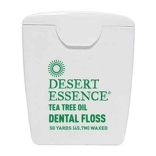 Desert Essence Dental Floss Tea Tree Oil, 50 Yards